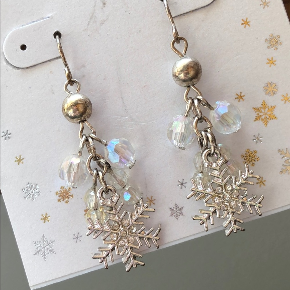 Snowflake winter Earrings